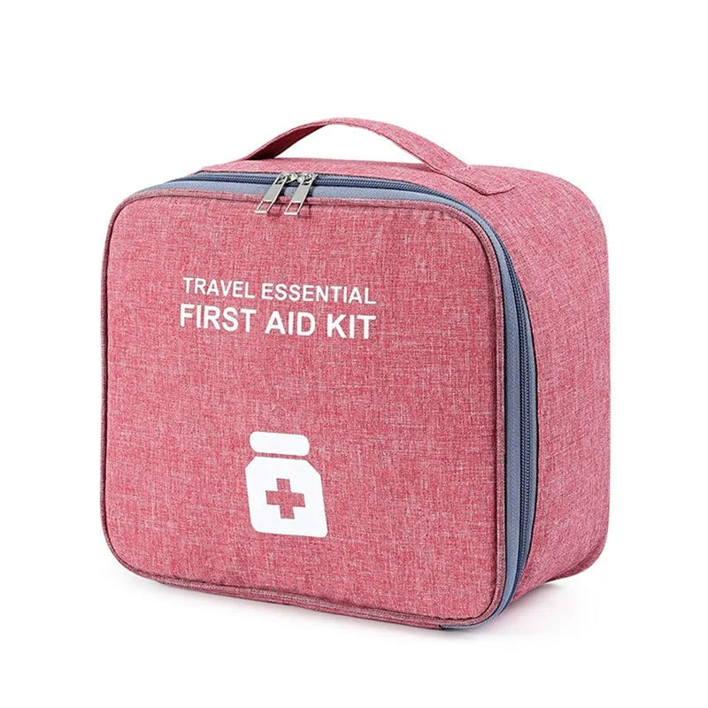 Home Medicine Bag First Aid Kit Large Capacity Portable Travel Medicine Storage Box Survival Bag Emergency Bag For Car Camping