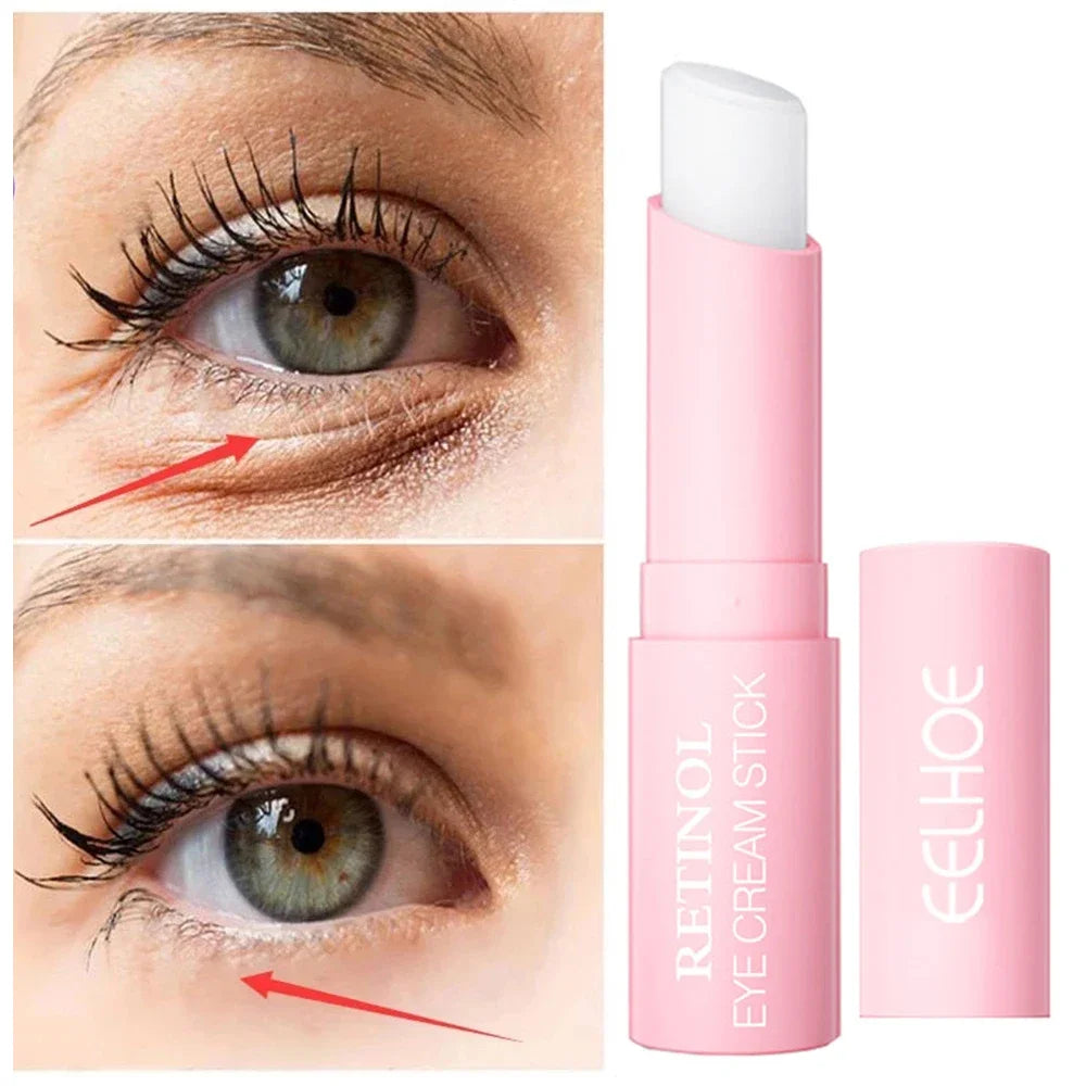 Retinol Eye Cream Instant Remove Eye Wrinkles Eye Dark Circles Bags Remover Moisturising Stick Beauty Health Korean Cosmetics