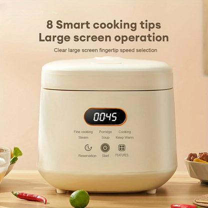 2L Electric Rice Cooker 1-3 People 110V 220V Multi Cooker Non-Stick Pot Smart Mechanical MultiCooker Steamed Rice Pot For Home