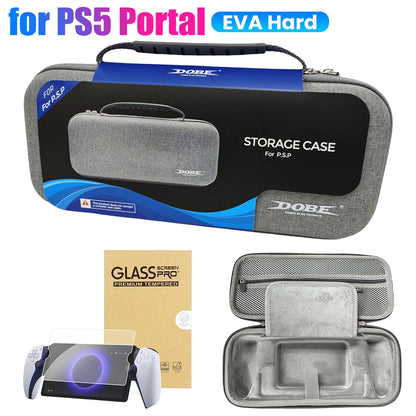 EVA Bag for PS5 Portal Travel Carrying Case Bag Protective Storage Bag for PS Portal for Sony PS5 PlayStation5 Portal Accessory