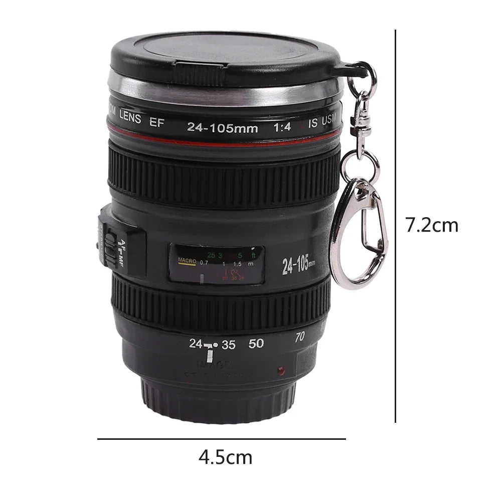 50ML Creative Camera Mug Cup Multi-purpose Mini Tea Coffee Mug Stainless Steel Camera Lens Thermos Mugs Water Drinkware Gifts