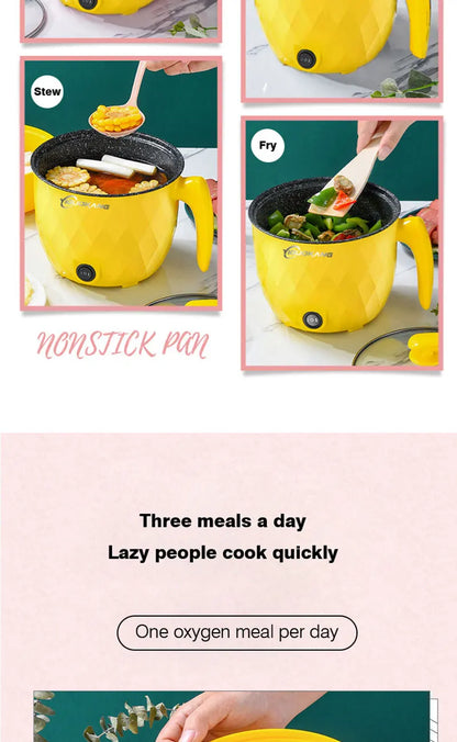 1.8L Multifunctional Electric Rice Cooker Mini Non-stick Cookware Multicooker for Home and Kitchen Appliances Pan Pots Offers