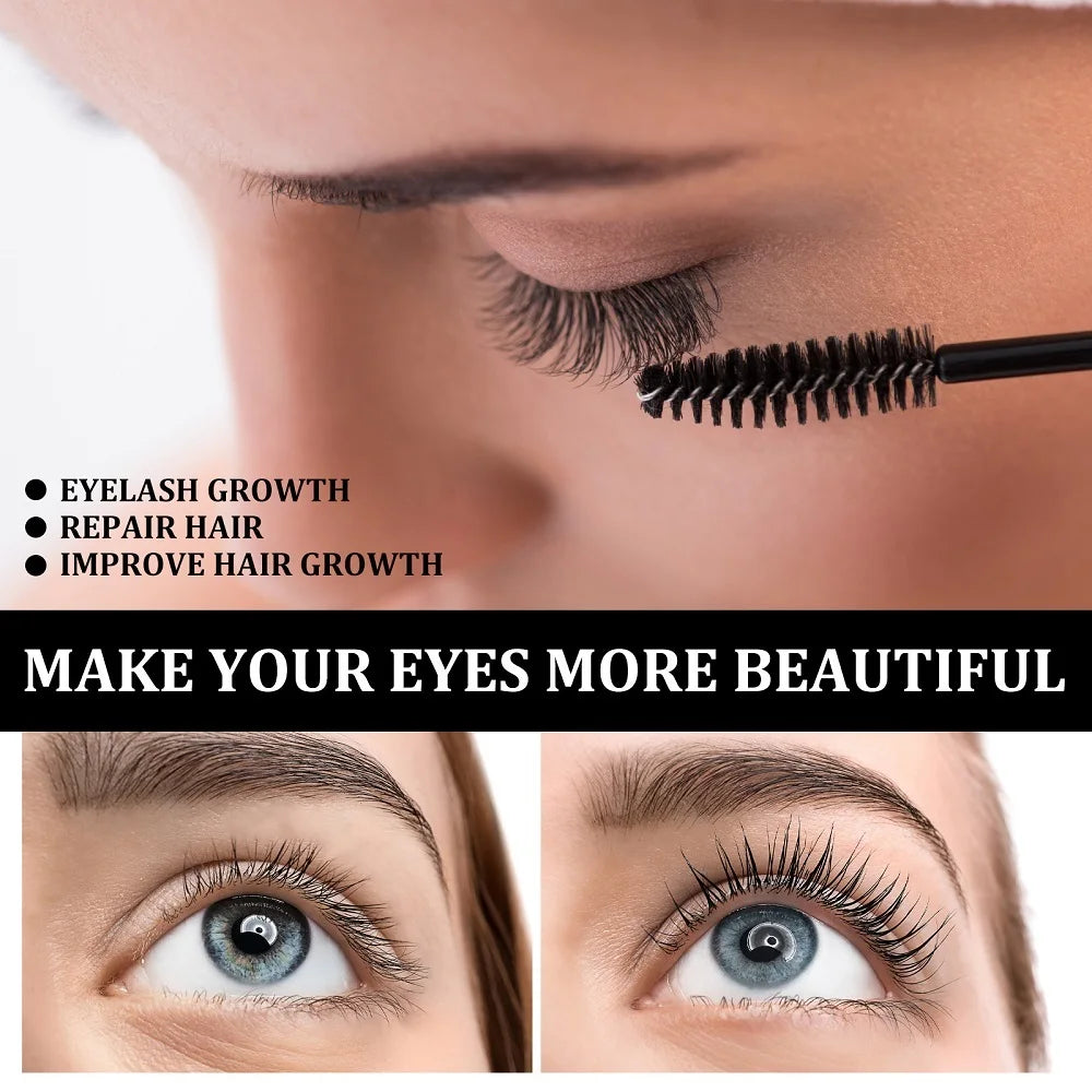 Fast Eyelash Growth Serum Eyebrow Enhancer Products Longer Fuller Thicker Lashes Eyelashes Enhancer Care Women Korean Cosmetics