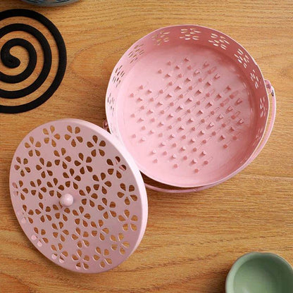 Portable Mosquito Coil Tray Holder Home Insect Repellent Anti-fire Sandalwood Incense Burner Box Anti-Mosquito Supplies - MarvelouStoree