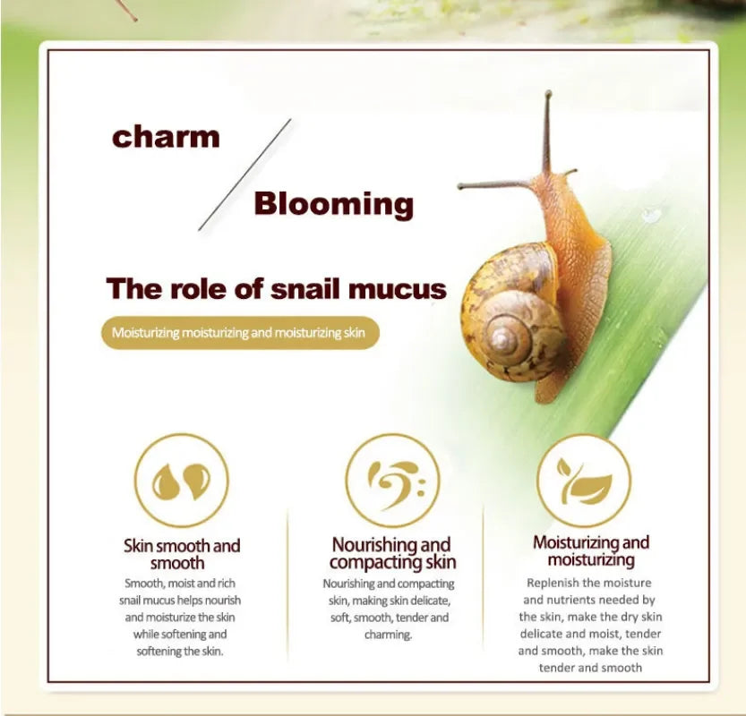 Snail Cream Collagen Face Anti Aging Whitening Moisture Facial Firming Serum Anti Wrinkles Eye Bags Korean Skin Care Product 60g