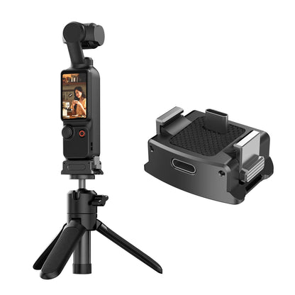 Charging Base For DJI OSMO Pocket 3 1/4 Mount Adapter Connector Mini Fixed Holder Tripod Gimbal Camera Portable Accessories