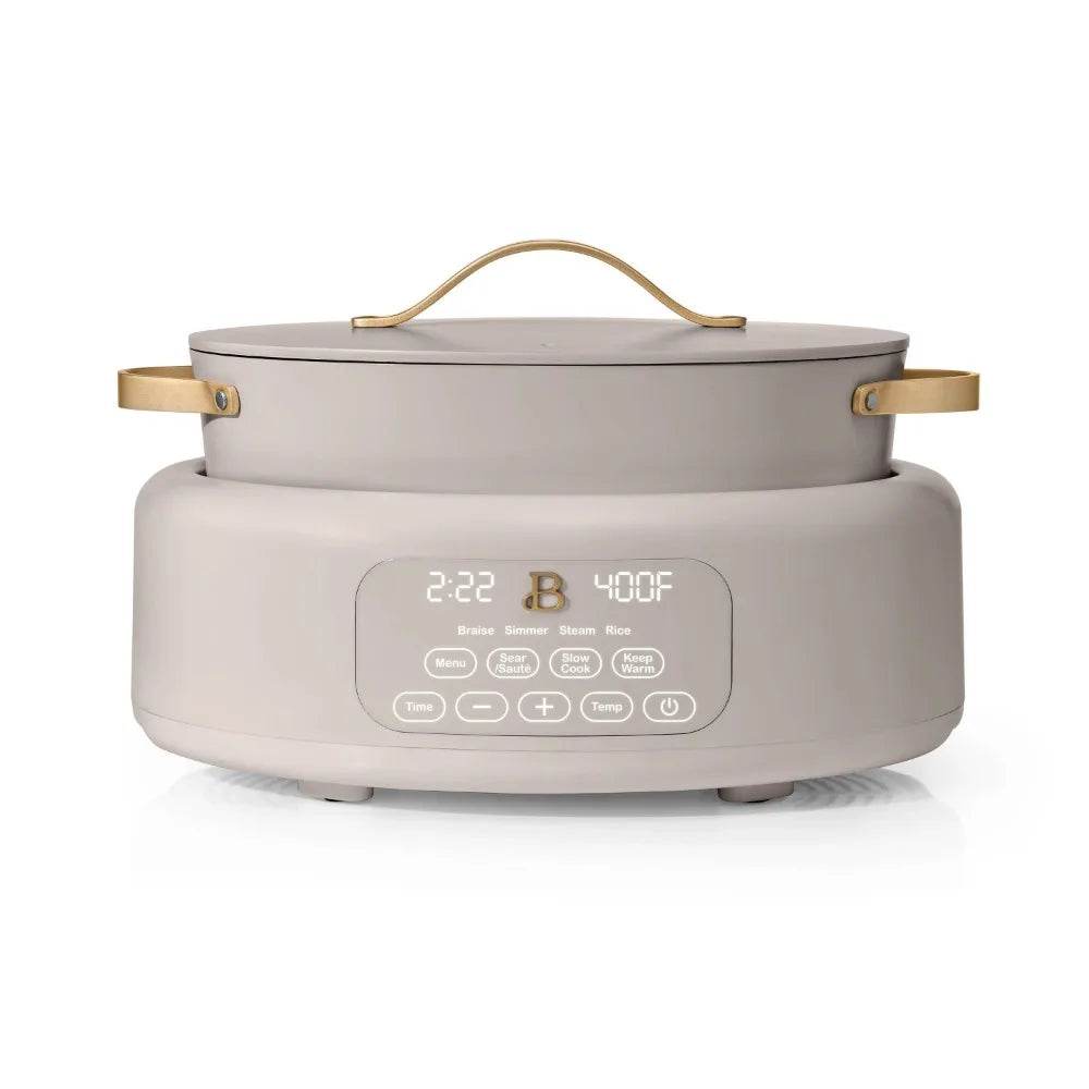 Beautiful 10 in 1 6 Qt Electric Multi-Cooker, White Icing - MarvelouStoree