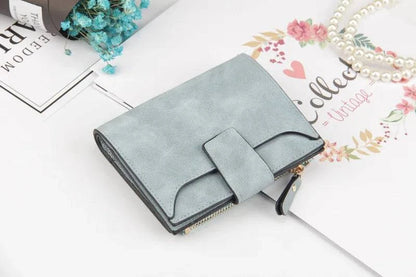 2024 Leather Women Wallet Hasp Small and Slim Coin Pocket Purse Women Wallets Cards Holders Luxury Brand Wallets Designer Purse