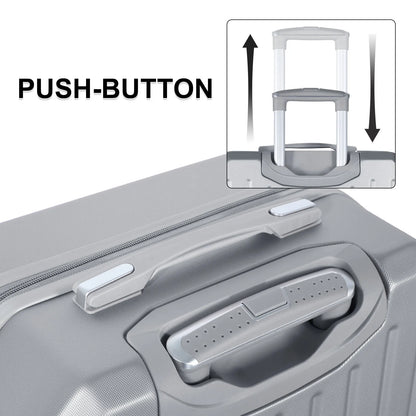 Luggage Set 5Pieces Hard Shell Suitcase Set Family Travel Luggage Suit Business Travel Boarding Luggage With TSA Lock