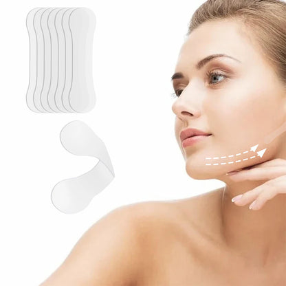 Invisible Face Lifting Tapes Wrinkle Removal Sticker Adhesives Forehead Neck Pad Anti Aging Shrink Patch V Facial Slimming Mask