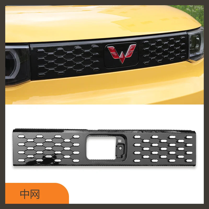 2022 Suit For Wuling Hongguang Big Surround Macarone Special Tail Wing Refitting Medium Net Explosive Front Shovel Rear Lip Mini