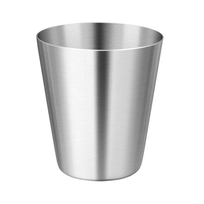 4/6pcs 30ml Mini Stainless Steel Cups Set Outdoor Practical Travel Shot Glasses For Whisky Wine With Case Portable Drinkware