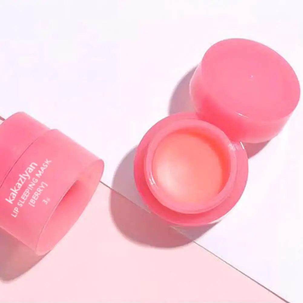 Jelly Lip Balm Fruite Fragrance Moisturizing Lip Gloss Mask Base Makeup Fades Lips Lines Anti-Cracking For Lip Care Lipstick