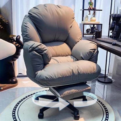 Unique Office Chair Cushion Small Apartment Work Swivel Gaming Chair Cute Modern Chaises De Bureau Home Furniture