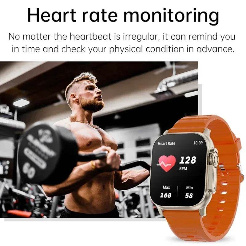 Smart Watch S10 ULTRA2 7 in 1 Strap Sports Watch for men Women Bluetooth Call SmartWatch for Apple Smart Watch 2024 New - MarvelouStoree