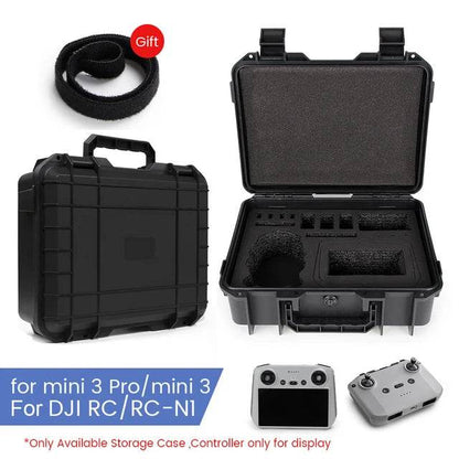 Storage Case For DJI Mini 4 3 3 PRO/Mini 2 2 SE Portable Suitcase Hard Case Explosion-proof Box for DJI RC/RC 2/N2/N1Control - MarvelouStoree