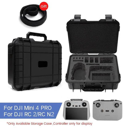 Storage Case For DJI Mini 4 3 3 PRO/Mini 2 2 SE Portable Suitcase Hard Case Explosion-proof Box for DJI RC/RC 2/N2/N1Control - MarvelouStoree