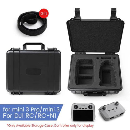 Storage Case For DJI Mini 4 3 3 PRO/Mini 2 2 SE Portable Suitcase Hard Case Explosion-proof Box for DJI RC/RC 2/N2/N1Control - MarvelouStoree