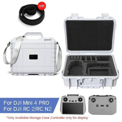 Storage Case For DJI Mini 4 3 3 PRO/Mini 2 2 SE Portable Suitcase Hard Case Explosion-proof Box for DJI RC/RC 2/N2/N1Control - MarvelouStoree