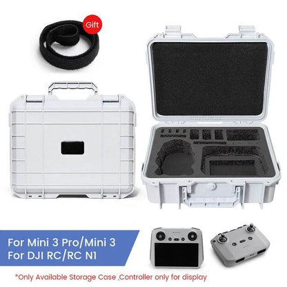 Storage Case For DJI Mini 4 3 3 PRO/Mini 2 2 SE Portable Suitcase Hard Case Explosion-proof Box for DJI RC/RC 2/N2/N1Control - MarvelouStoree