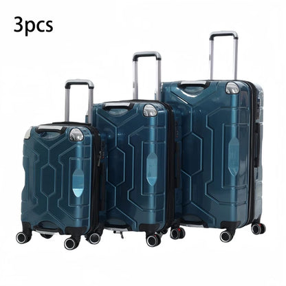 Suitcase Sets 3 pieces Rolling Luggage Detachable Wheels 20 24 28 inch Strong Durable Travel Bags Unisex Password Trolley Case