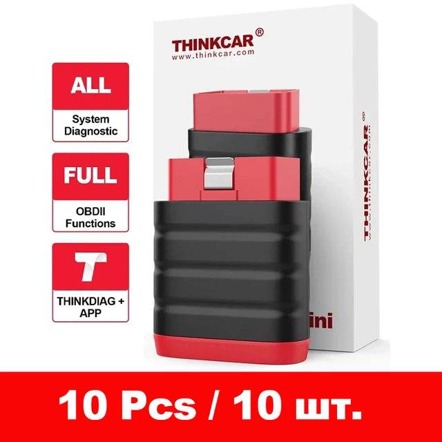 THINKCAR THINKDIAG Mini OBD2 Scanner Bluetooth, All-System Diagnosis Car Diagnostic Scan Tool Read/Clear fault code Universal - MarvelouStoree