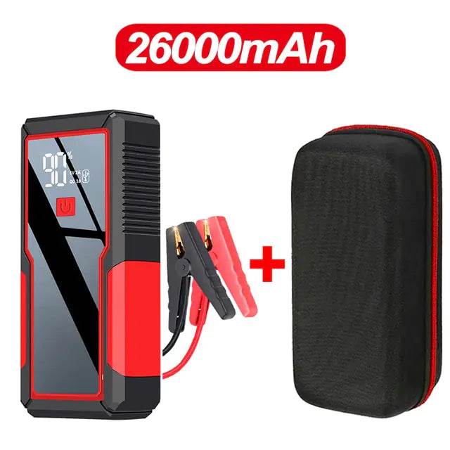 26000mAh/20000mAh Car Jump Starter 1000A 12V Output Portable Emergency Start-up Charger for Cars Booster Battery Starting Device - MarvelouStoree