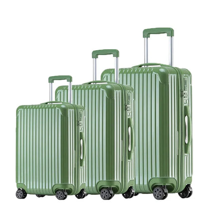 TRAVEL TALE 20"24"28" Inch 3 Piece Travel Suitcase Set ABS Trolley Case Designer Luggage Set On Wheels