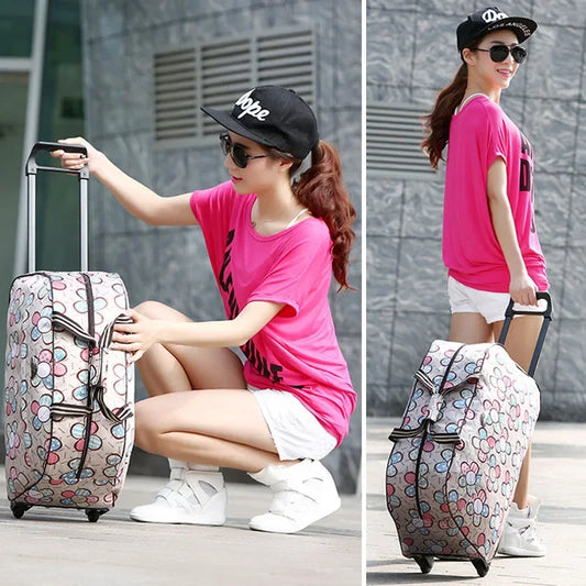 Trolley Bag Business Short-trip Luggage Rolling Bag Trolly Suitcase Waterproof Fashion Men Women Travel Bags With Wheels