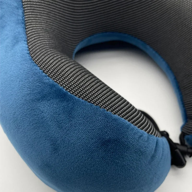 U Shaped Memory Foam Neck Pillows Soft Travel Pillow Massage Neck Pillow Sleeping Airplane Pillow Cervical Healthcare Bedding