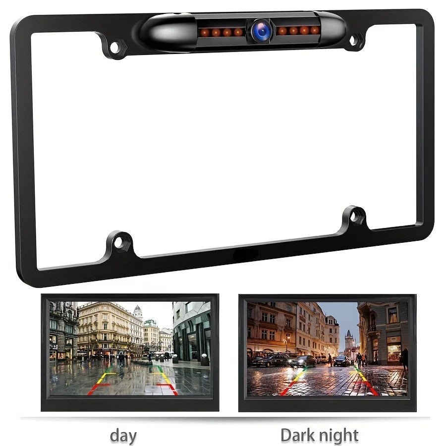 US License Plate Frame Rear View Backup Camera IR LED Night Vision Reversing camera for Car SUV Pickup