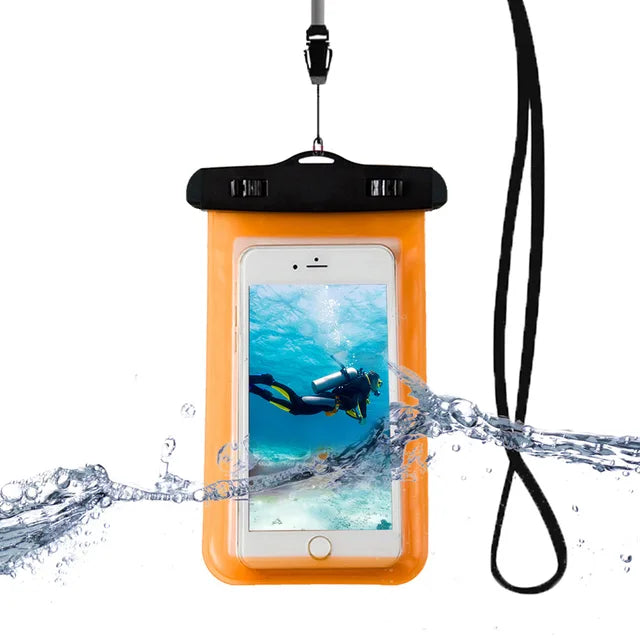 Waterproof Case For Phone Waterproof Pouch Bag PVC Cell Phones Underwater Phone Bag For IPhone Swimming Transparent