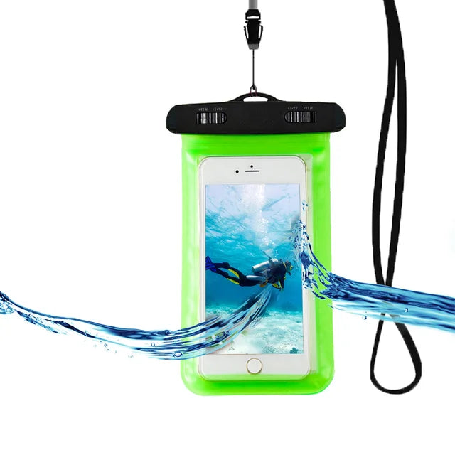 Waterproof Case For Phone Waterproof Pouch Bag PVC Cell Phones Underwater Phone Bag For IPhone Swimming Transparent