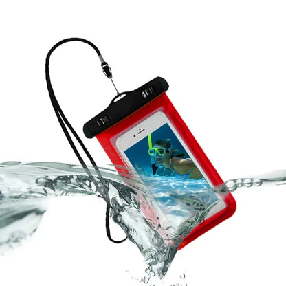 Waterproof Case For Phone Waterproof Pouch Bag PVC Cell Phones Underwater Phone Bag For IPhone Swimming Transparent