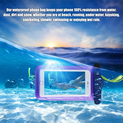 Waterproof Case For Phone Waterproof Pouch Bag PVC Cell Phones Underwater Phone Bag For IPhone Swimming Transparent