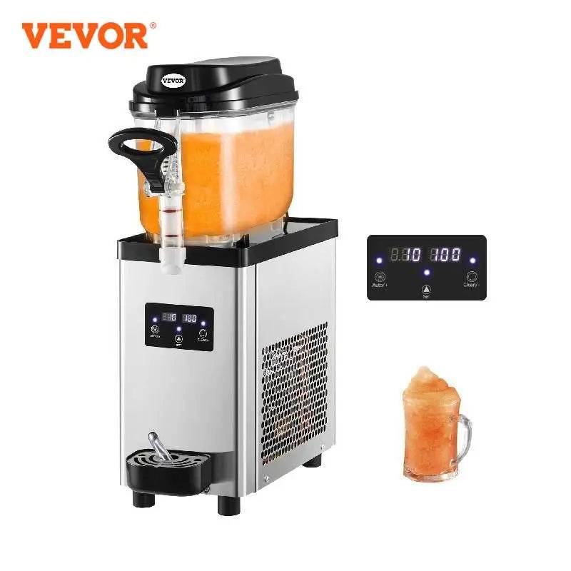 VEVOR 6L Commercial Slushy Machine Slushy Maker with Automatic Speed Control Vending Machine Drink Dispenser for Reastaurant Bar - MarvelouStoree