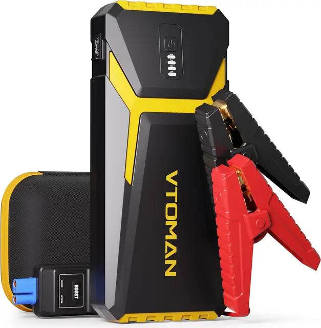 VTOMAN Power Bank 20000mAh Jump Starter Portable Charger Car Booster 4500A Auto Starting Device Emergency Car Battery Starter - MarvelouStoree