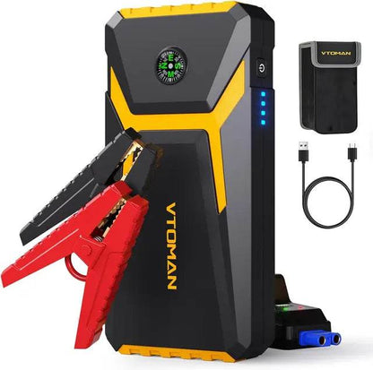 VTOMAN V6 Pro Car Jump Starter Power Bank 2000A Car Battery Charger Auto Emergency Booster Starting Device Jump Starter - MarvelouStoree