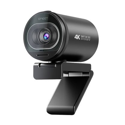 Webcam 4K Streaming Web Camera 1080P 60FPS USB Camera EMEET S600 Autofocus Living Stream Camera With Mics for Tiktok/YouTube