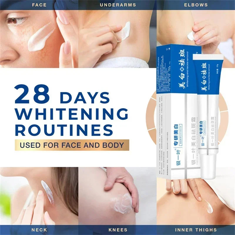 Whitening Blemish Cream Effectively Removes Melasma Dark Spots Fade Melanin Moisturize Brighten Smooth Beauty Face Skin Care