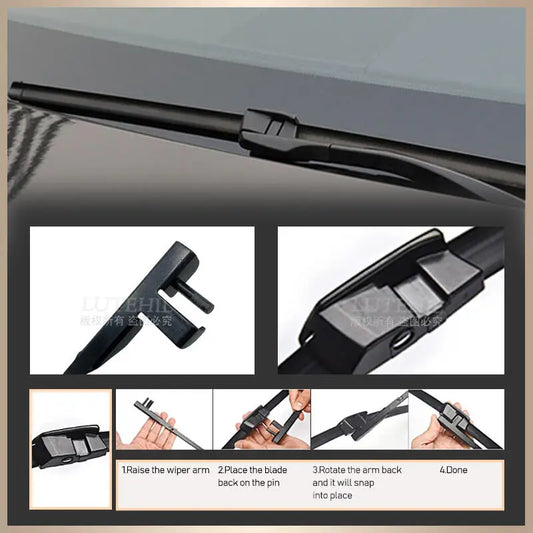 Wiper Front Wipers Blades For BMW 5 Series F07 F10 F11 2011 2012 2013 2014 2015 2016 Windshield Windscreen Front Window 26"+18"