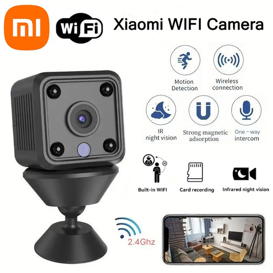 Xiaomi X6 Mini Camera HD Smart Life Wireless WiFi Remote Monitor Camera With Built-In Battery1080P Video Night Home Security CAM