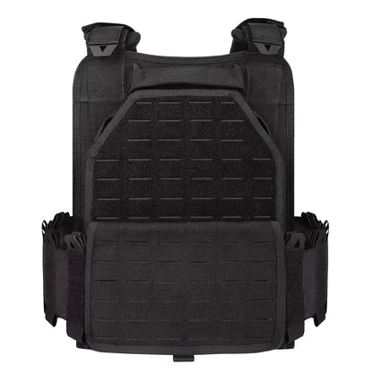 YAKEDA Light Weight Quick Release Combat Plate Carrier 1000D Nylon Molle Chaleco Tactico Tactical Vest Black