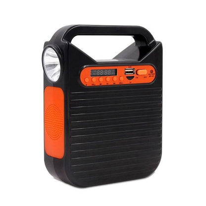 Portable Solar Lighting Power System With Power Bank Speaker