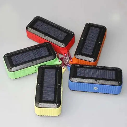 Solar Tunes Indoor Outdoor Solar Powered Bluetooth Speaker