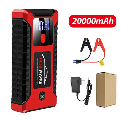 26000mAh/20000mAh Car Jump Starter 1000A 12V Output Portable Emergency Start-up Charger for Cars Booster Battery Starting Device - MarvelouStoree