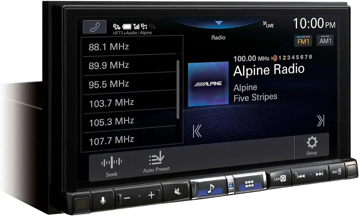 iLX-507 7" Multimedia Receiver compatible with Wireless CarPlay & Wireless Android Auto