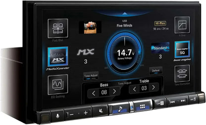 iLX-507 7" Multimedia Receiver compatible with Wireless CarPlay & Wireless Android Auto