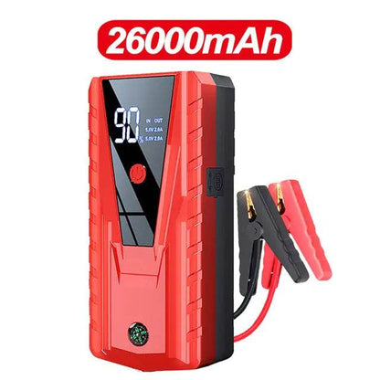 26000mAh/20000mAh Car Jump Starter 1000A 12V Output Portable Emergency Start-up Charger for Cars Booster Battery Starting Device - MarvelouStoree