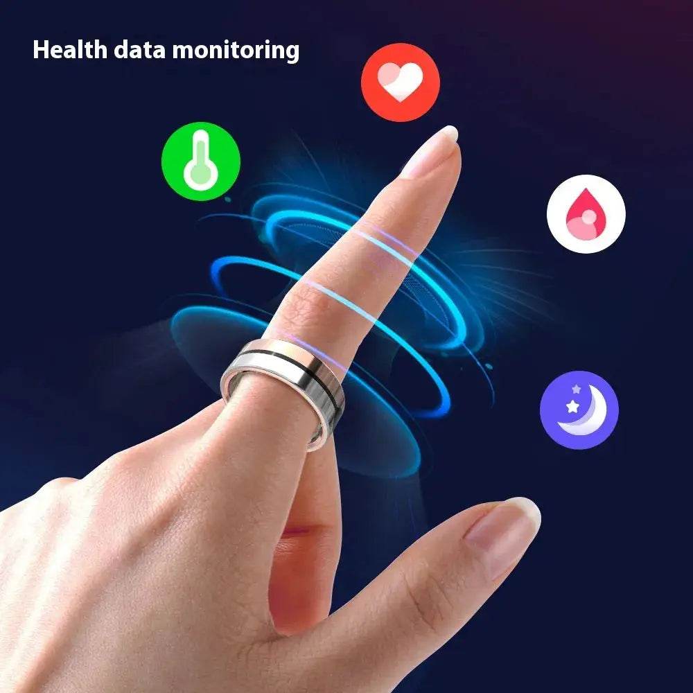 Smart Waterproof Bluetooth Sports Health Ring - MarvelouStoree